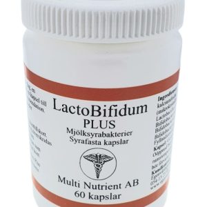 Näringstillskott Lacto Bifidum Plus 60 kapslar